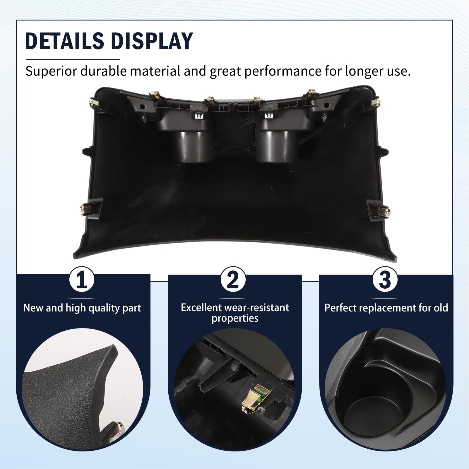 Soporte para Bebidas Grasas W447 2016-2023 Me-rce-s-B Vito Metris A44768008319051 Accesorios Vito