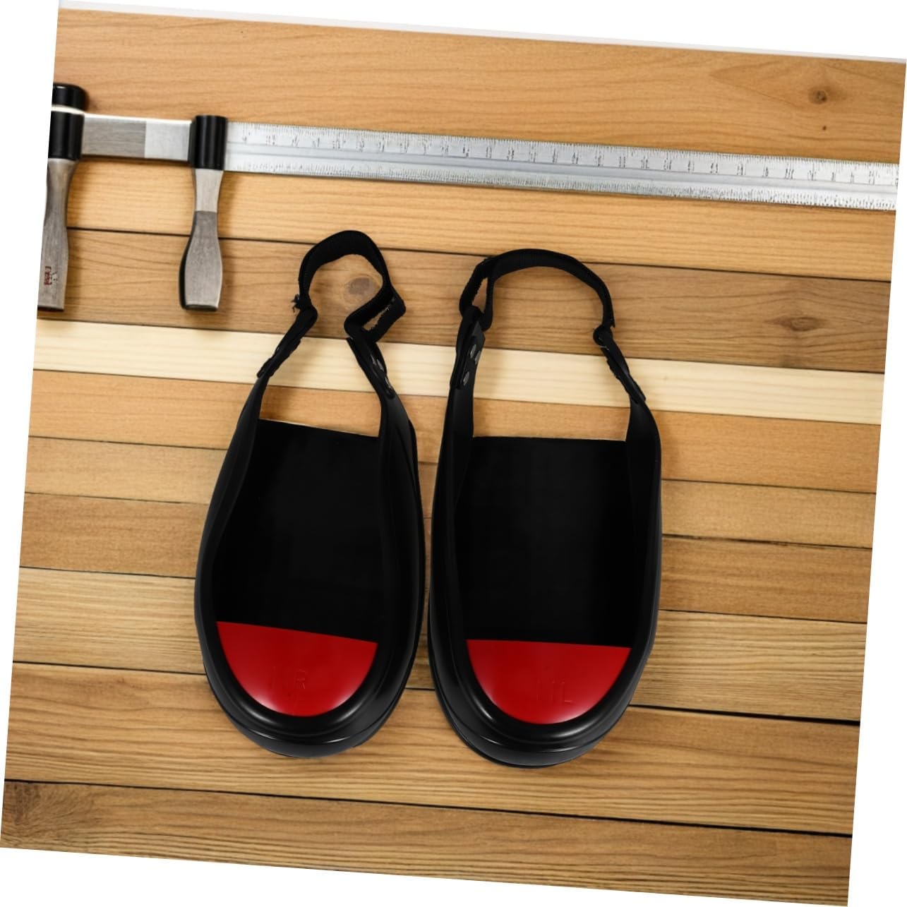 jojofuny 2pcs Metatarsal Guards Foot Guard Unisex Steel Shoe Caps Protective Shoe Covers Safety Footwear For Industrial And Construction Workers