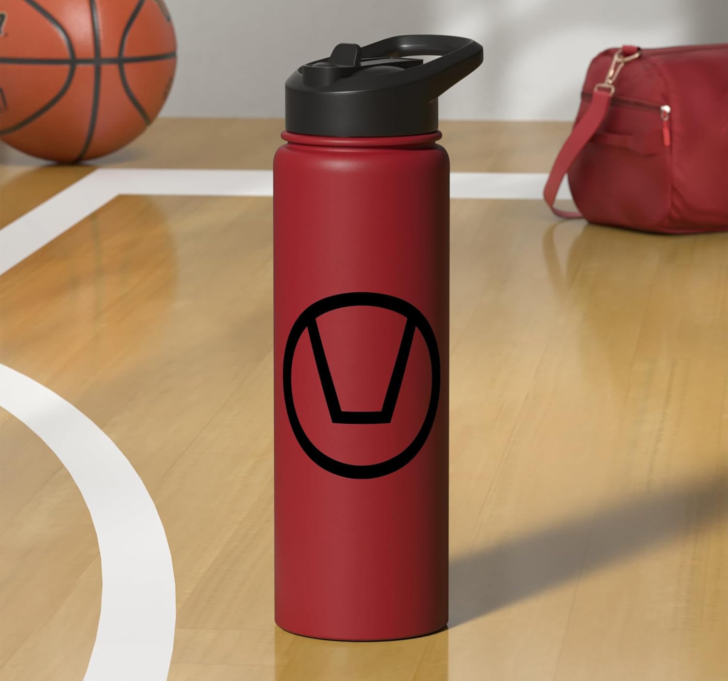 Libertine Symbol Subtle Swinger Lifestyle Stainless Steel Insulated Water Bottle