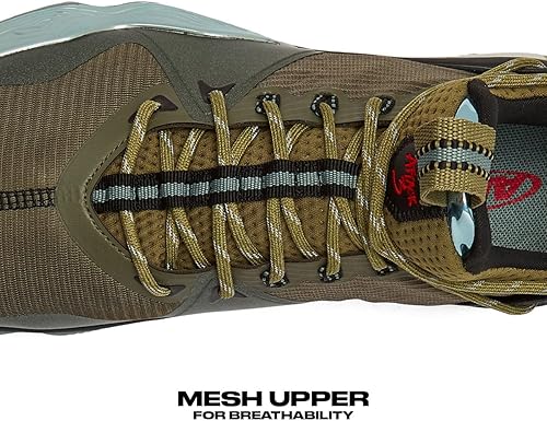 Miniatura 4 de AND1 Attack 3.0 - Tenis de baloncesto para hombre o mujer, tallas 7 a 16, color negro, azul, rojo, plateado o verde