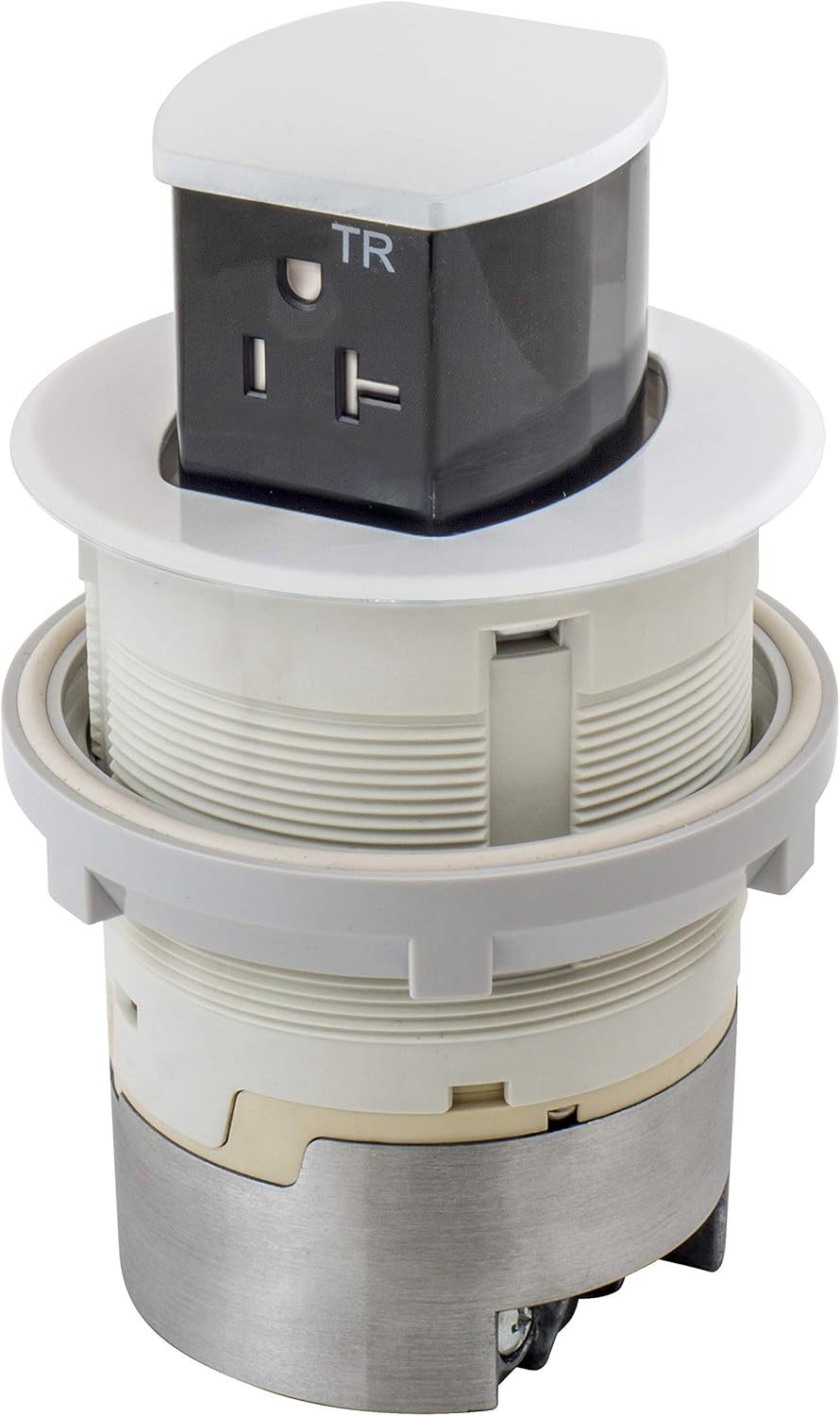 Buу 1 gеt 1 Bryant Electric RCT220W 20A 125V Tamper Resistant Countertop Pop-Up Receptacle Surface Mount, 20 Amp, Powder Coated White 🛒 Crаzу Dеаlѕ Bryant Electric RCT220W 20A 125V Tamper Resistant Countertop Pop-Up Receptacle Surface Mount, 20 Amp, Powder Coated White