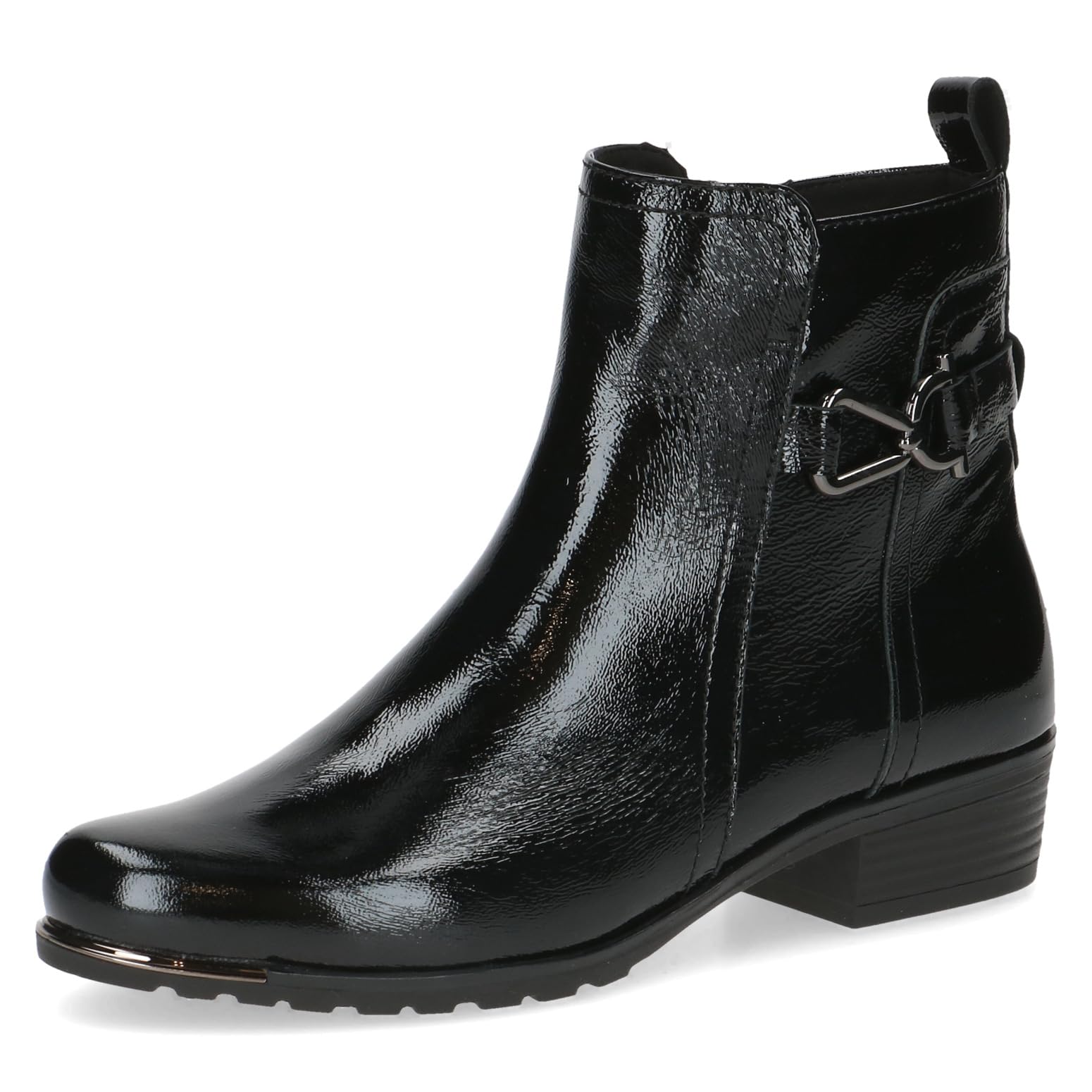 CAPRICE Damen Stiefeletten aus Leder Kleiner Absatz