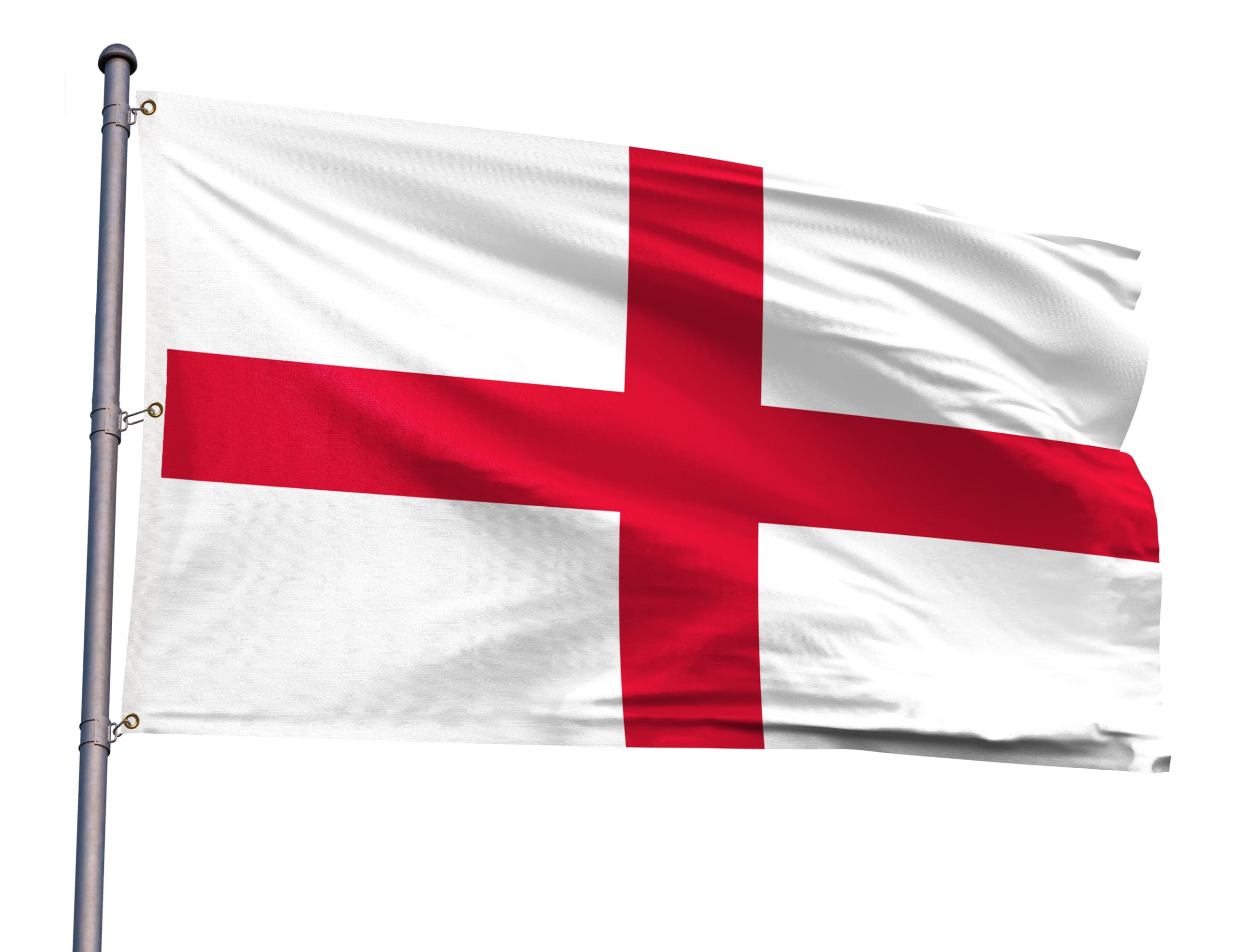 England Extra Large Flag 8x12FT Giant English National Polyester Flag With 3 Grommets For Patriotic English Themed Festival Events Party Decoration (England, 8x12FT)