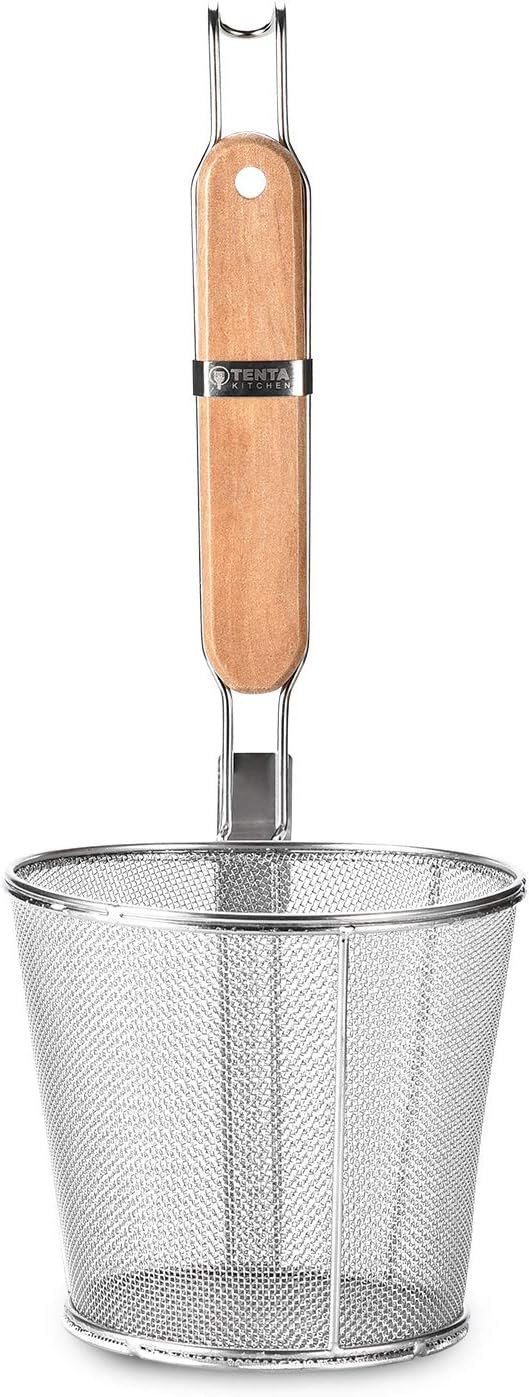 Tenta Kitchen Miracle Noodle Angel Hair Pasta Noodle Blanching Basket,
