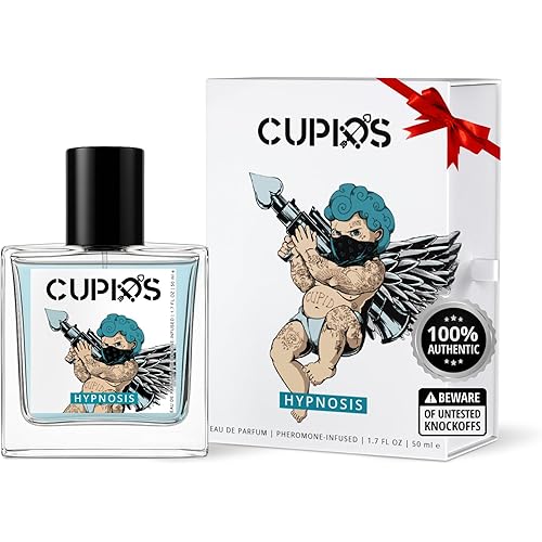 Cupids Original Hypnosis 2.0 Eau de Parfum Pheromone Cologne for Men – Long-Lasting Fresh Fragrance, 50ml
