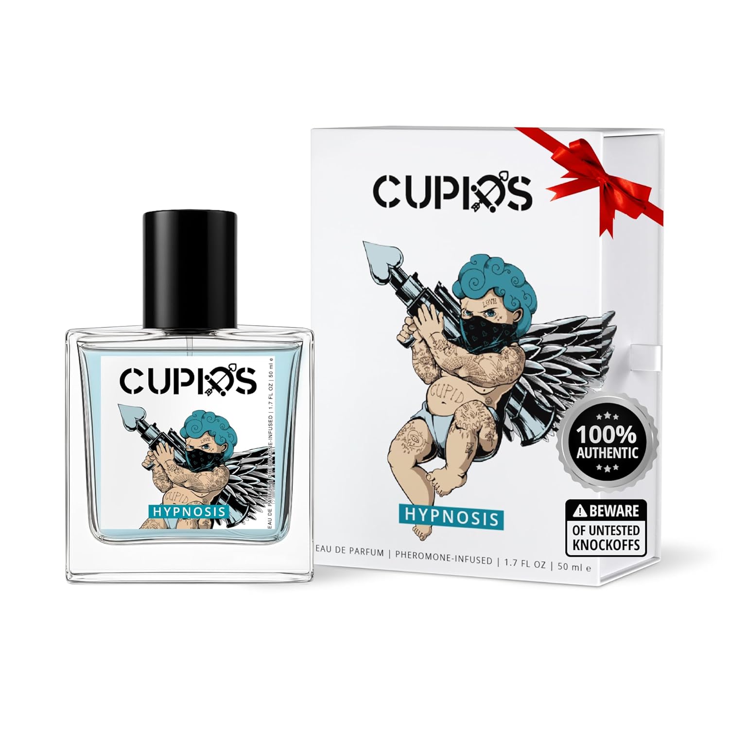 Cupids Original Hypnosis 2.0 Eau de Parfum Pheromone Cologne for Men – Long-Lasting Fresh Fragrance, 50ml