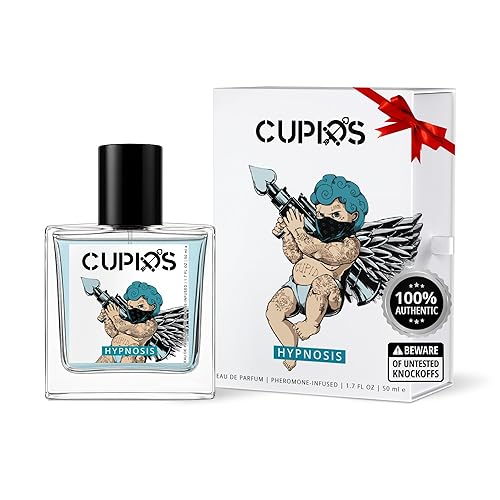 Cupids Original Hypnosis 2.0 Eau de Parfum - Colonia de feromonas para hombre, fragancia fresca de larga duración, 1.7 fl oz