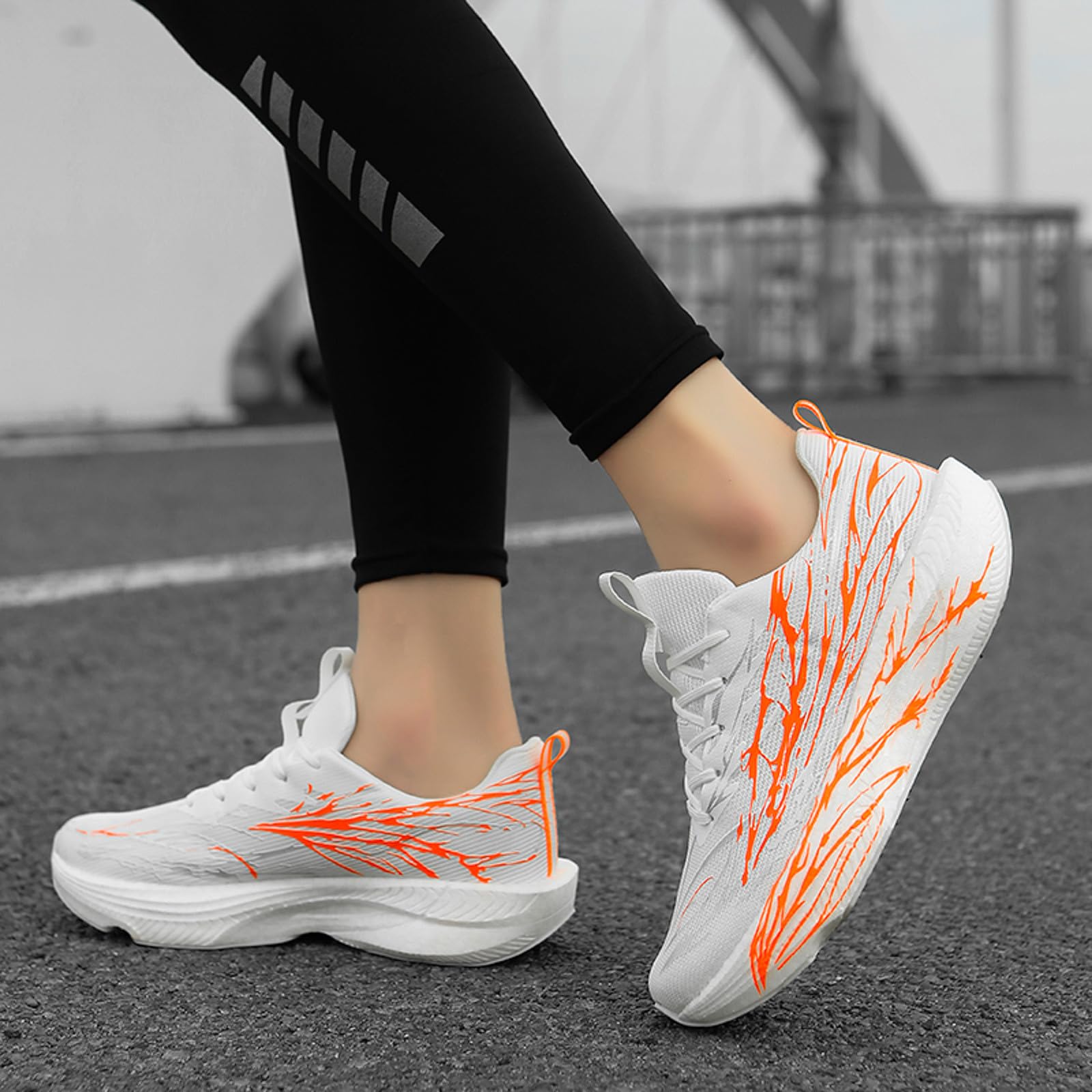 Zapatos casuales para hombre y mujer, zapatos de apoyo para caminar, puntera ancha, ligeros, transpirables, de malla