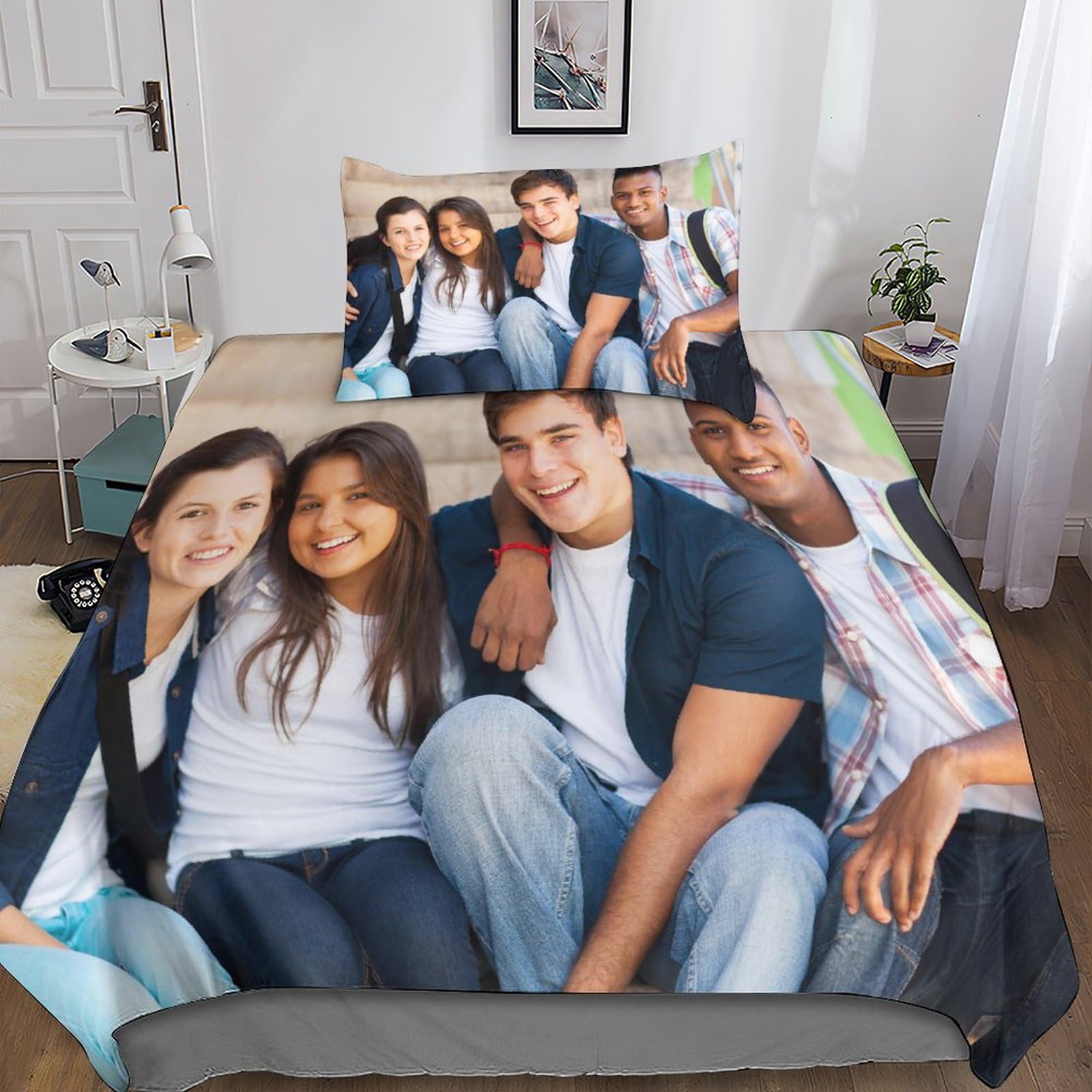 Housse de couette personnalisée 3D pour décorer une chambre d'enfant