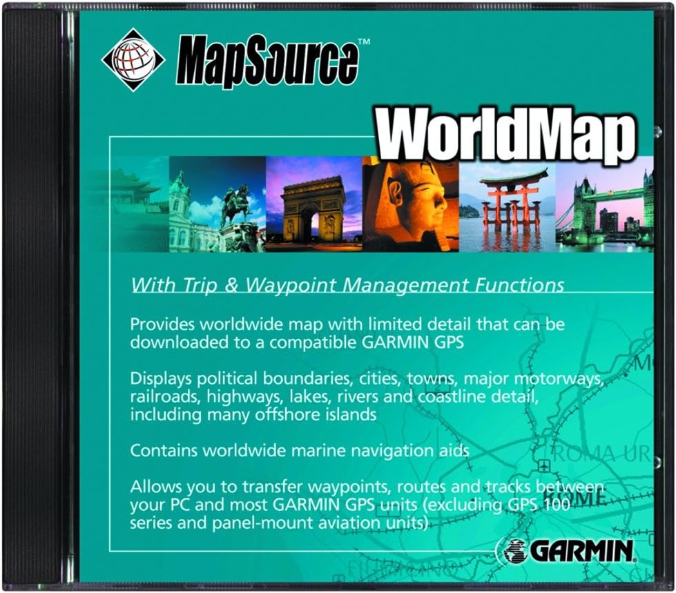 Garmin MapSource WorldMap (CD-ROM)