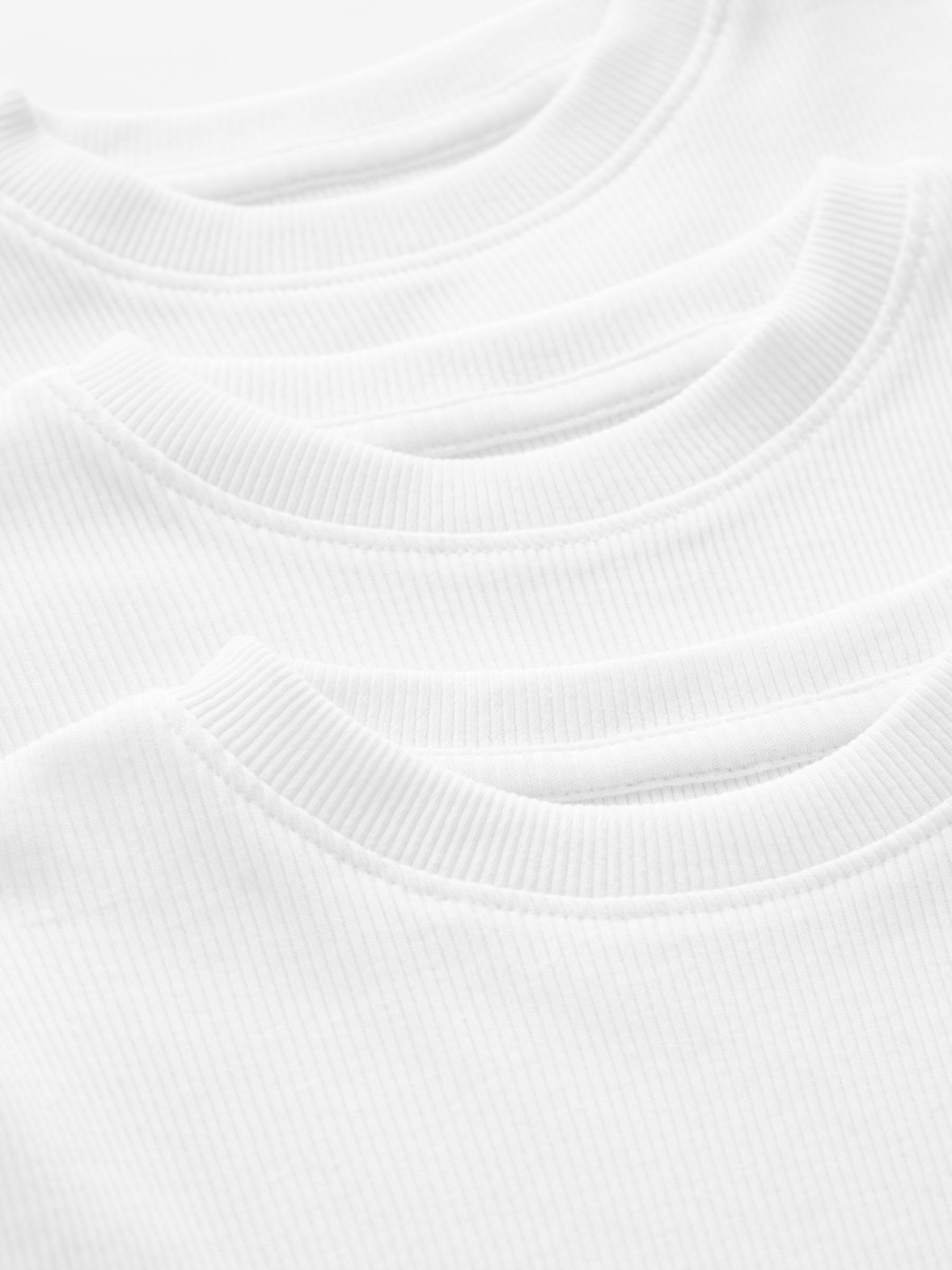 NEXT Niños Pack de 3 camisetas de manga larga 100% algodón