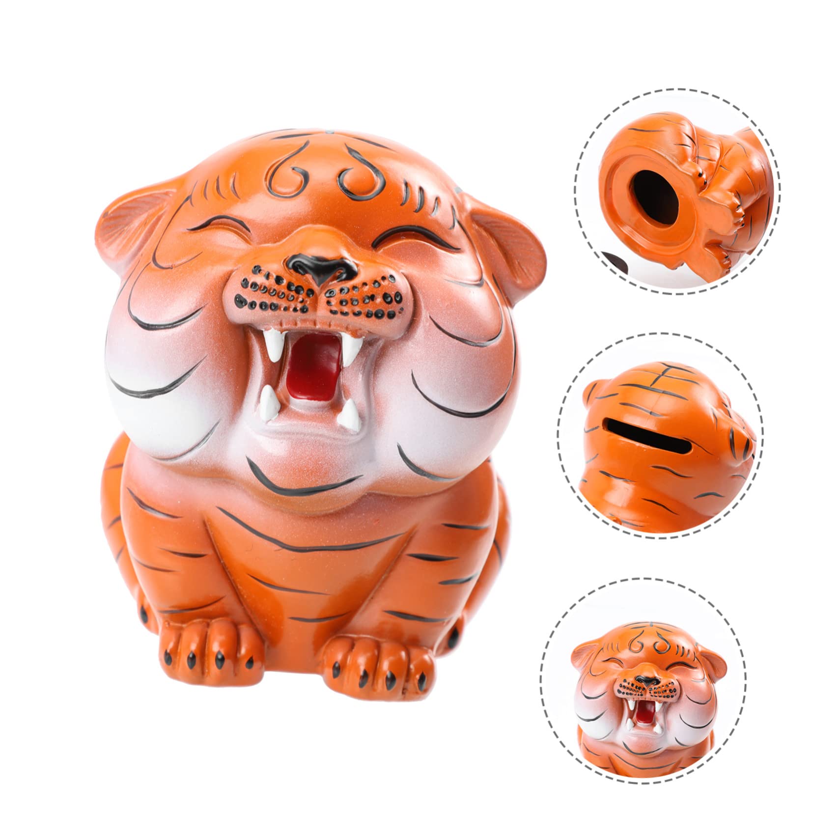 Salvadanaio A Forma Di Tigre Per Bambini - Colorato, Divertente E Educativo - Foto 9