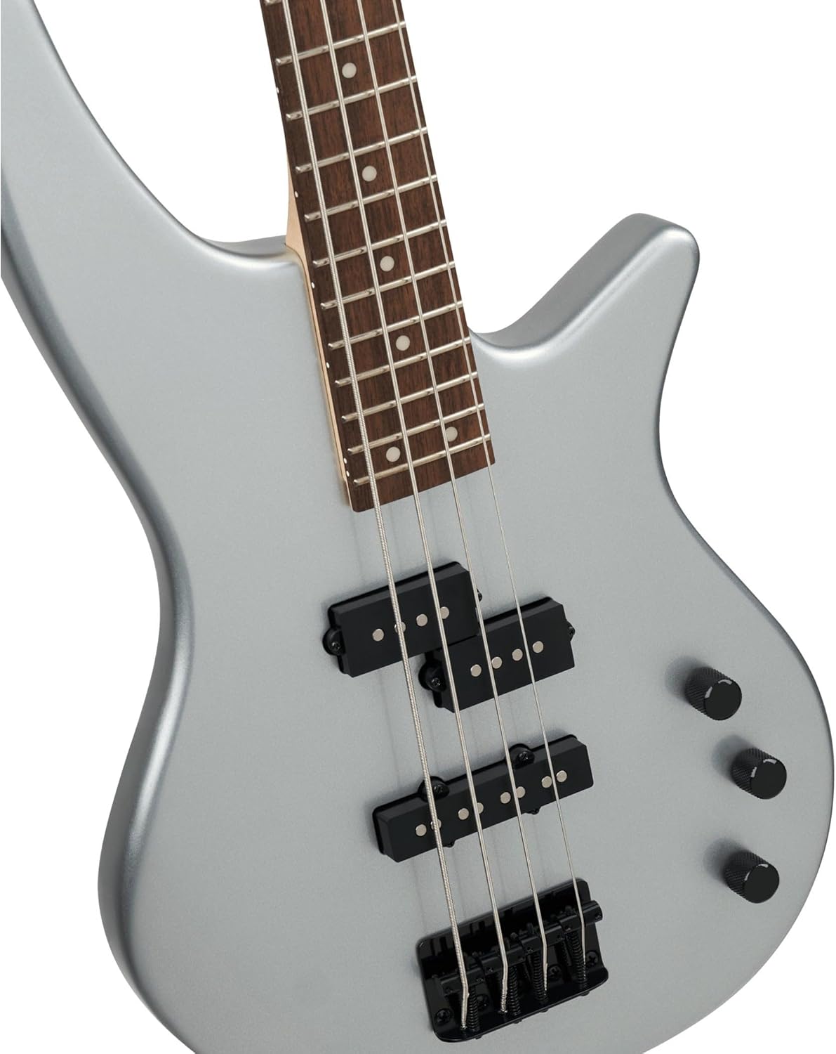Jackson JS Series Spectra Bass JS2, Laurel Fingerboard, Electric Bass Guitar, Quicksilver