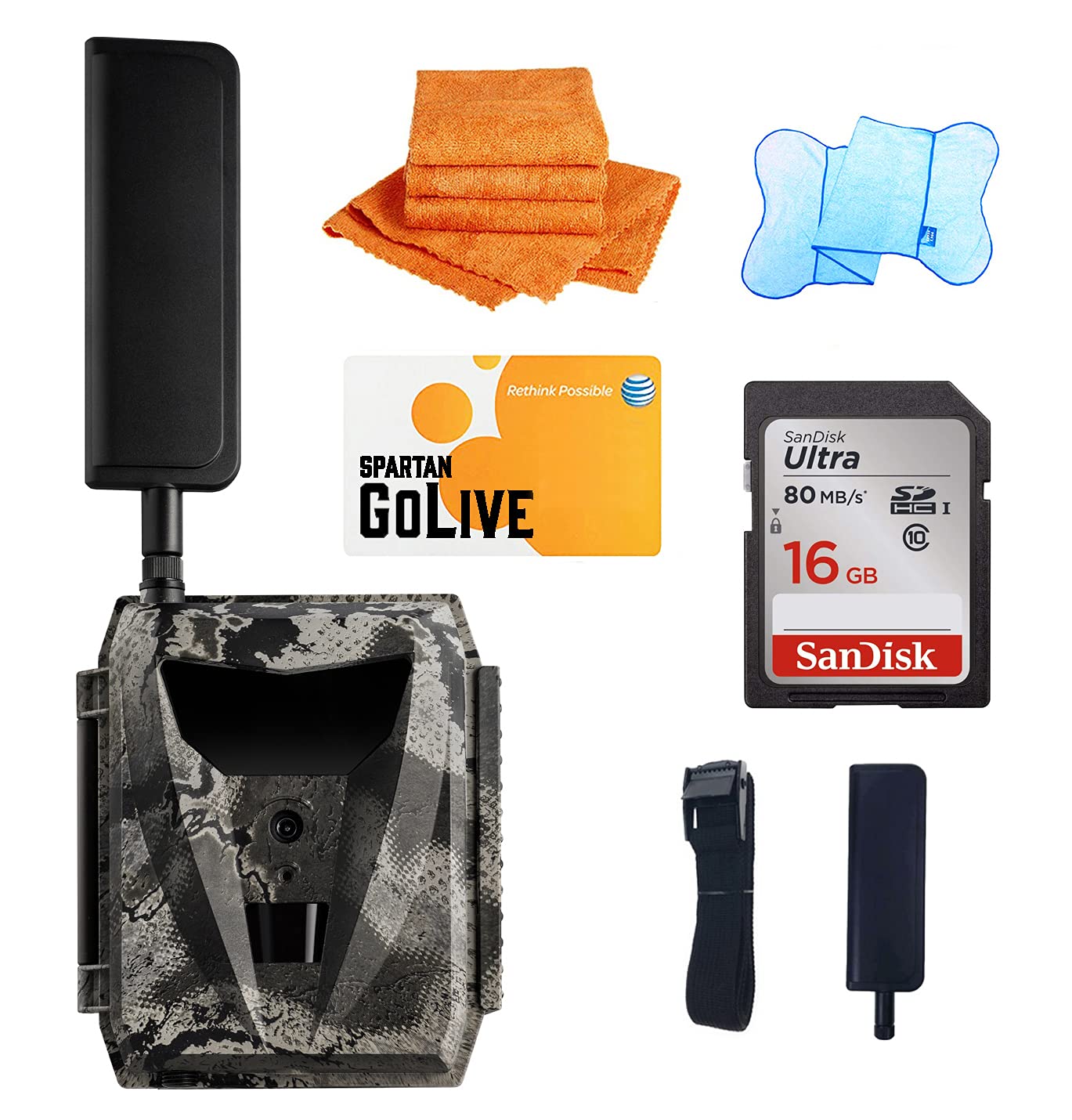 Amazon.com: Spartan GoLive Next Generation Cellular Scouting Camera  AT&T/Verizon/U.S. Cellular with 16G SD Card, Leading Hunting Trail Camera  (AT&T GoLive GL-ALTEb) : Sports & Outdoors