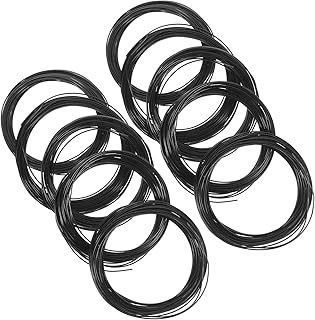 HAWILLOSCH 10 Rollos Alambre Aluminio Colorido Para Bonsái Alambre Entrenamiento Flexible