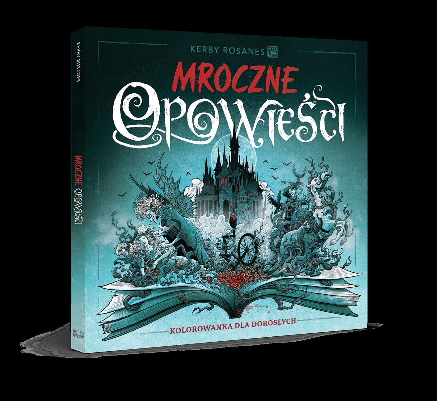 Mroczne opowieści. Kolorowanka dla dorosłych