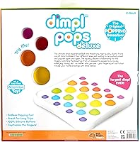 Vista 7 de Fat Brain Toys Dimpl Pops Deluxe - La mejor experiencia de reventar, niños y adultos