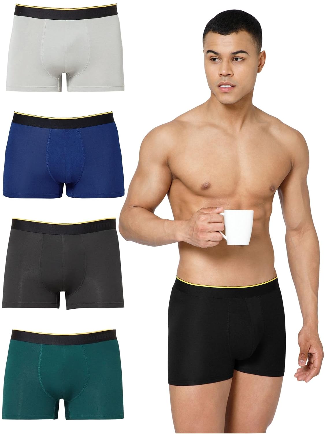 Bummer Men’s Finest Modal Underwear with Ultra Soft 4-Way Stretch Fabric for Ultimate Comfort – Anti-Bacterial & Breathabl... - Review, Price and Buying Guide