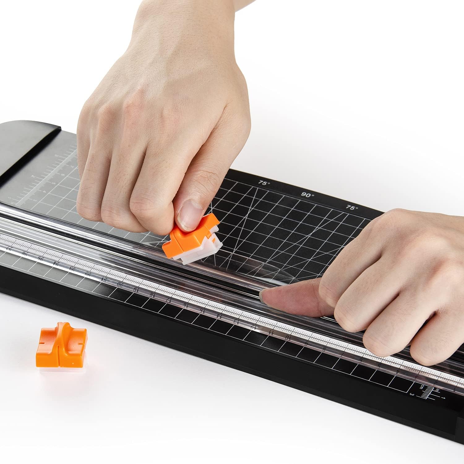 ArtAt Paper Cutter Replacement Blades: A4 Paper Trimmer Replacement Blade Refill with Automatic Security Safeguard (4 Pack) : Office Products