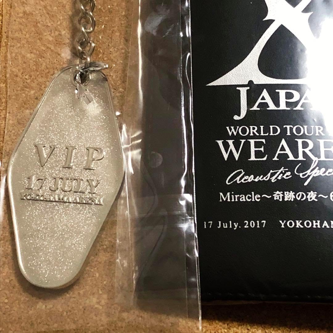 XJAPAN 7 17VIPプラチナ限定グッズ デイリーTシャ 奇跡の夜 XJAPAN 7
