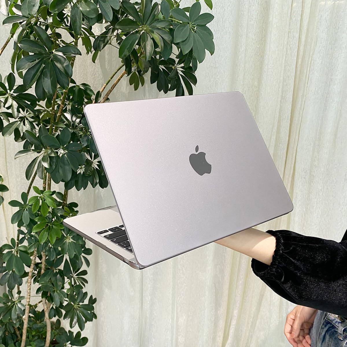 Teryeefi for MacBook Pro 13 Case M2 M1 Released 2016-2022,Fits Model:A2338 Chip/A2289/A2251/A2159/A1989/A1706/A1708 with Touch Bar,Match Color Matte Hard Shell&Keyboard Cover, High Transparence Grey