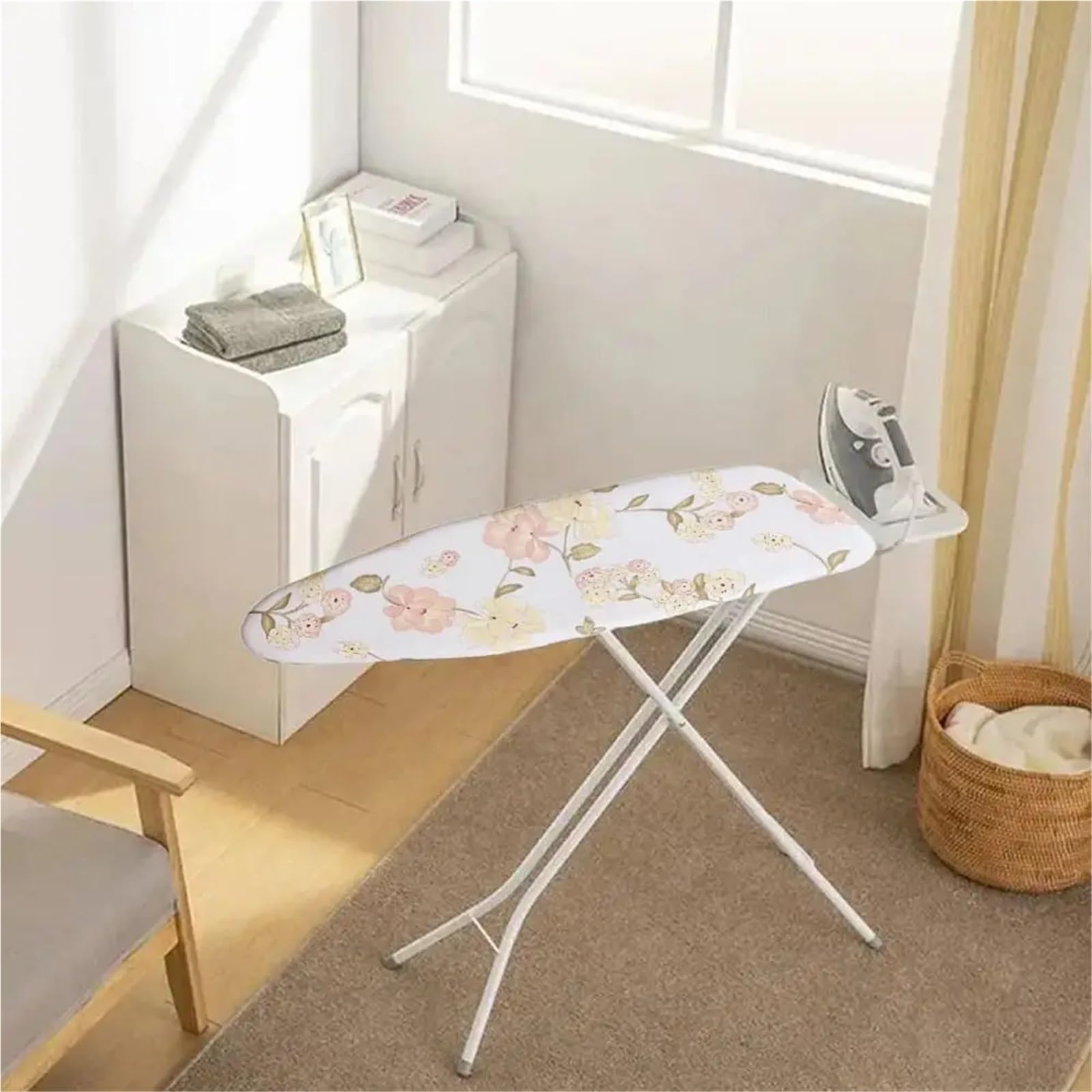 Coperture per assi da stiro, Panno durevole for asse da stiro, cuscinetto addensato resistente al calore, forniture universali for bucato, imbottito stampato(1 for Panel 100x34cm)