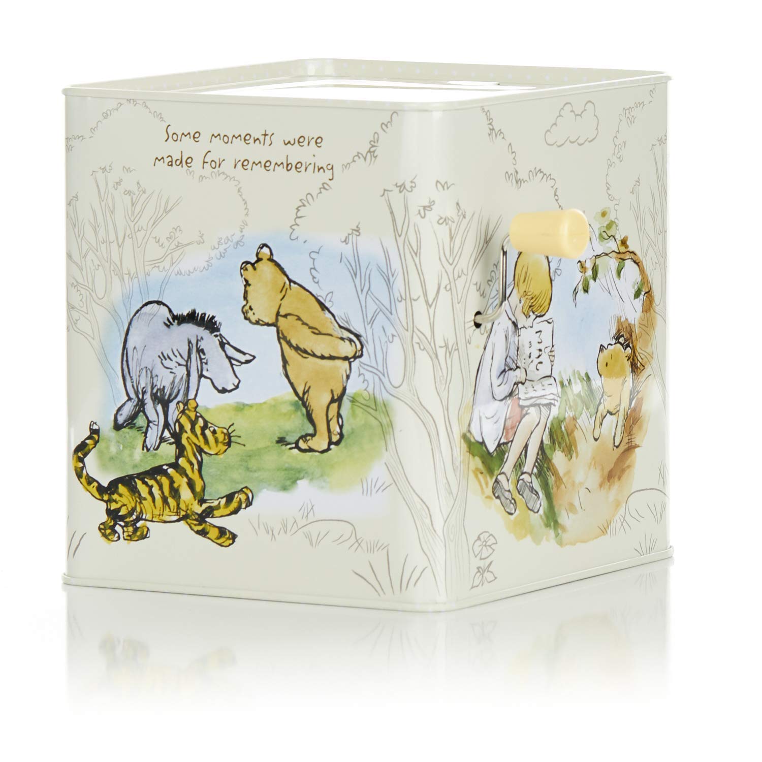 Disney Baby Classic Winnie The Pooh Jack-in-The-Box - Musical Toy for Babies