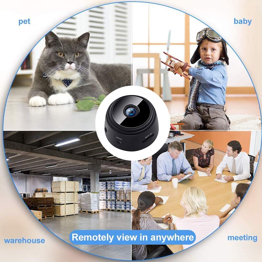 RC Auto Camera, 720 P HD Wifi Camera Mini Afstandsbediening Auto Camera voor F3 F4 1/24 Serie Picknicks Wandelen Reizen