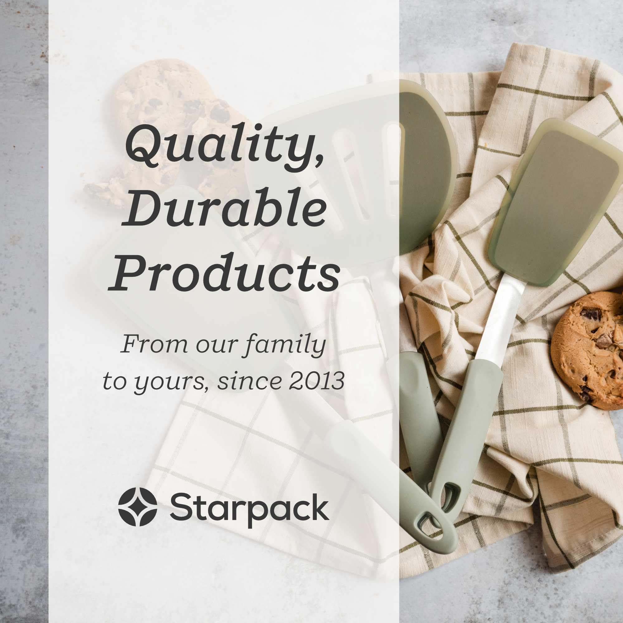 Starpack "Flex & Flip" Flexibles Pfannenwender-Set aus Silikon (3 Stück) – hoch hitzebeständige Spatel zum Kochen von Eiern bei 315 °C – Pfannenwender aus Silikon, LFGB-Qualität, antihaftbeschichtete