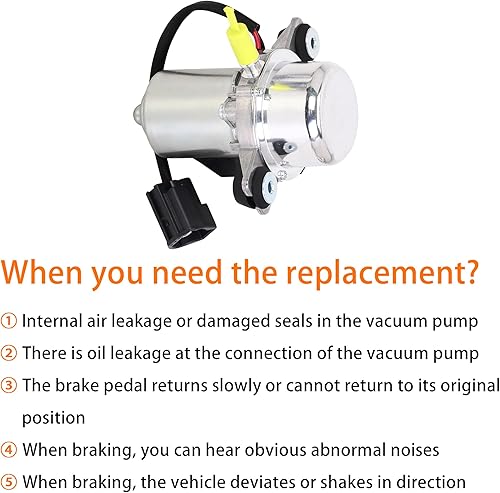 Miniatura 2 de Potenciador de frenos de vacío Pum compatible con Cadillac, Chevrolet Swift, Pontiac, Saturn-CTS, STS, Camaro, Caprice, HHR, Solstice, Sky Replaces#