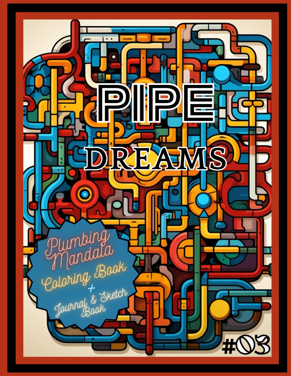 Pipe Dreams:: Plumbing Mandala Coloring Book