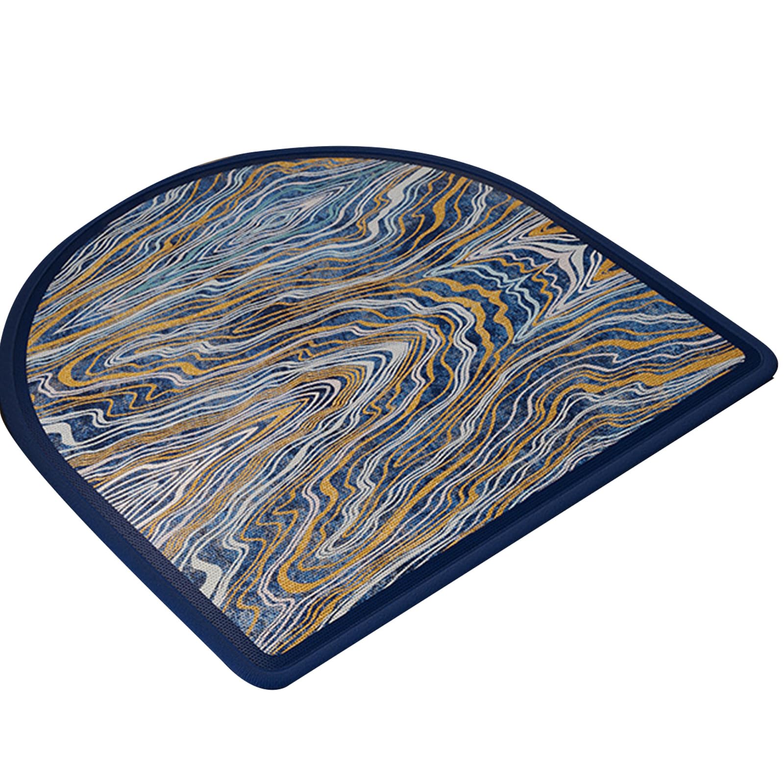 Msioytog Cooling Ice Silk Seat Pad with Waving Pattern for Cool Comforts in Car and Offices Chair Pad