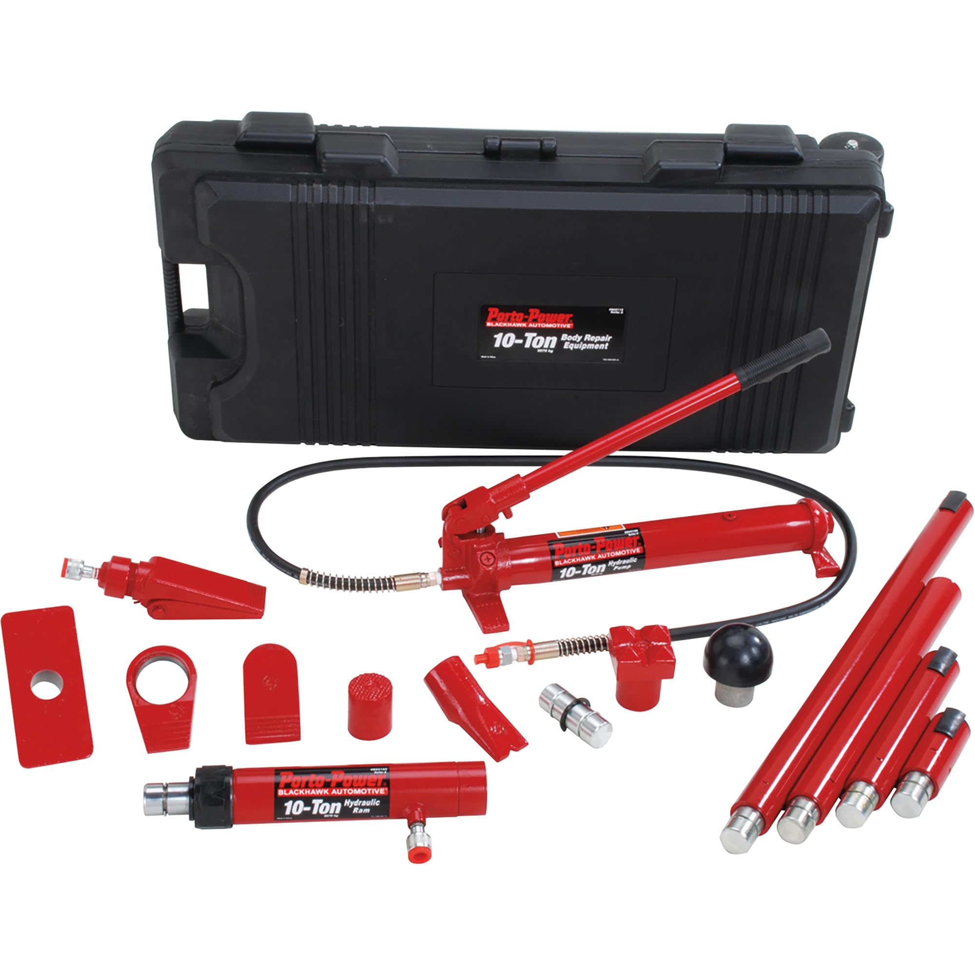 Blackhawk Automotive Porto-Power Professional Ram Body Repair Kit - 10 Tons, Model Number B65115