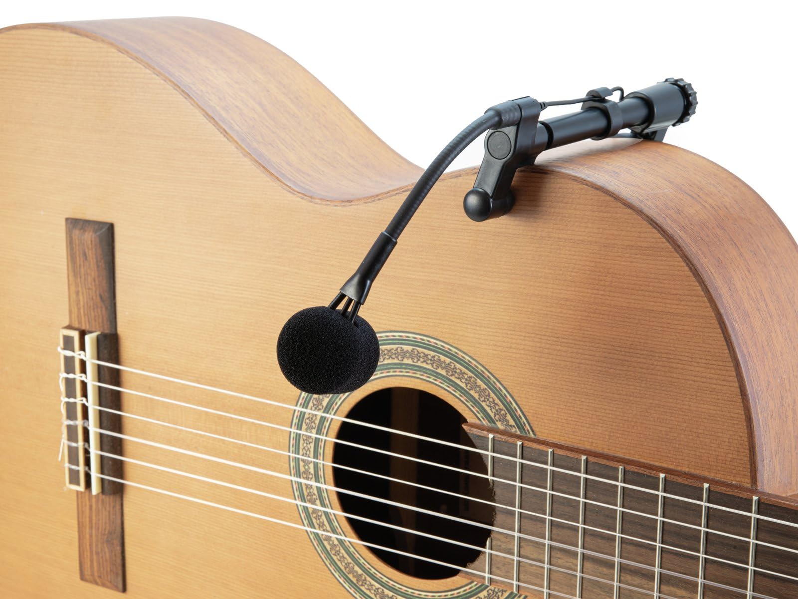 OMNITRONIC FAS Akustikgitarren-Mikrofon für Taschensender | Zubehörmikrofon für den FAS Taschensender