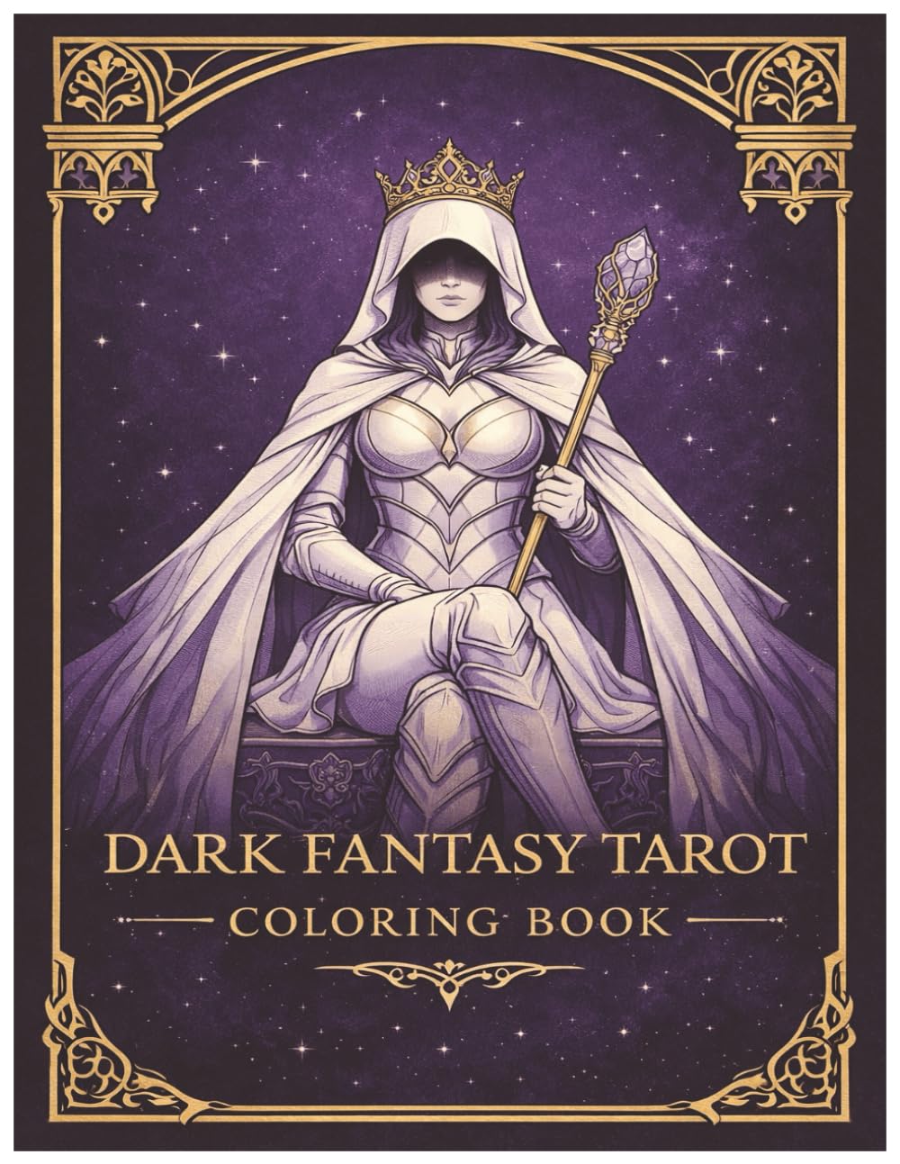 Dark Fantasy Coloring Book