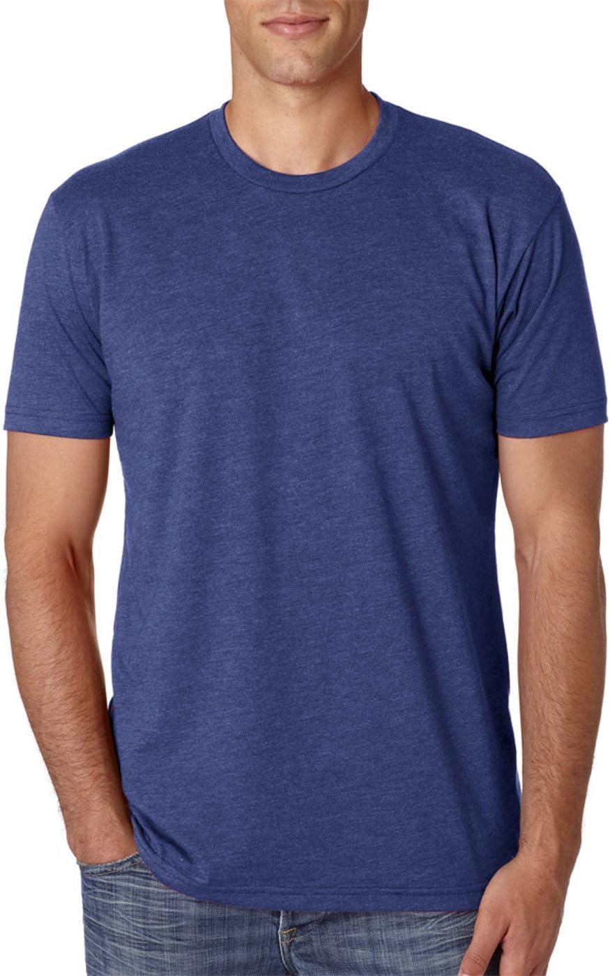 Next Level N6210 T-Shirt, Charcoal + Storm (2 Shirts), Small