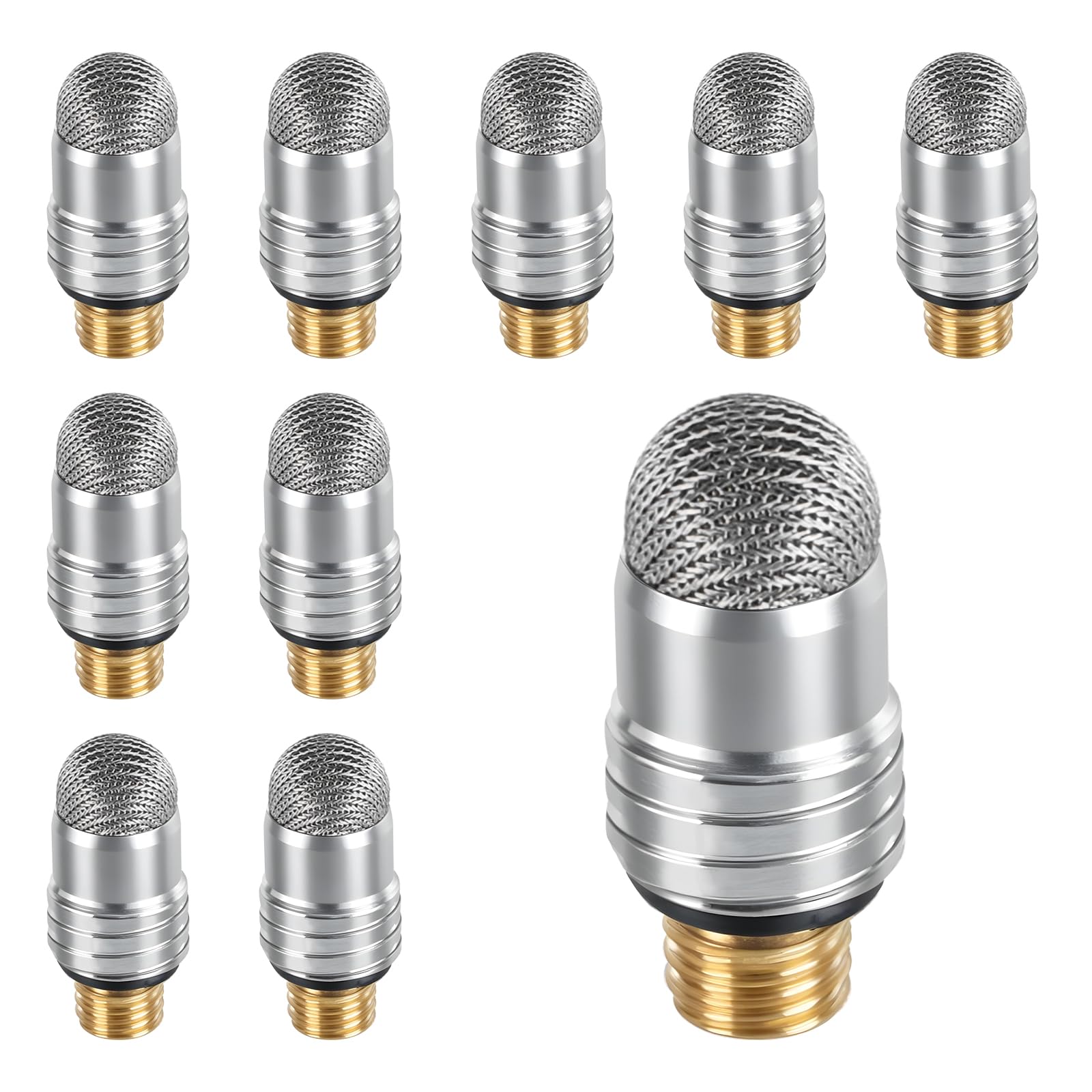 10 puntas de repuesto para lápiz capacitivo, puntas de fibra de malla universal, puntas de fibra de repuesto suaves, puntas de pantalla táctil, puntas de lápiz capacitivo, puntas de lápiz capacitivo