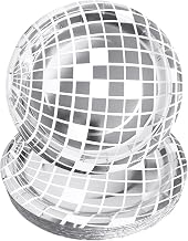 25 Pieces Dinner Plates Element Disco, Party Decoration Dinner Plates, Table Decorations, Party Supplies, Creative Personalized Dinner Plates