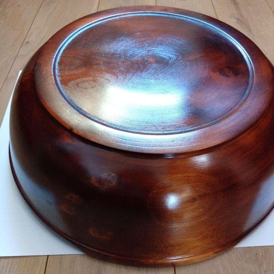 小椋商店 こね鉢 刳り抜き 木地鉢 丸鉢 蕎麦 うどんこね そば 元箱