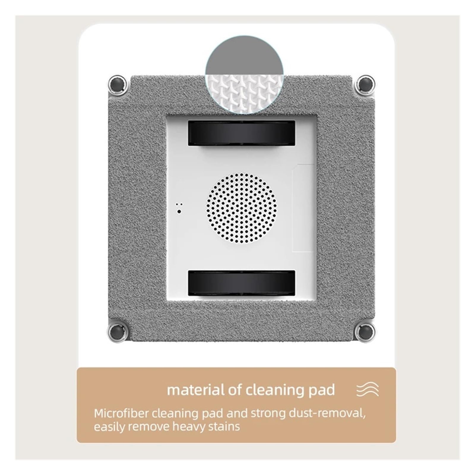 Fensterreinigung Roboter Ersatz Pads Faser Wischen Tuche | Kompatibel Mit Liectroux 6pcs / Packung YW509 Glastücher