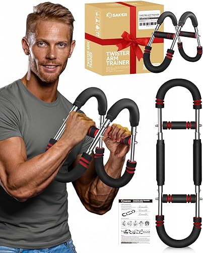 Miniatura 10 de 2026 New Saker PowerTwist Arm Trainer, Adjustable Forearm Strengthener, Arm Exercise and Chest Workout Equipment for Home Gym, for Men, Ideas for