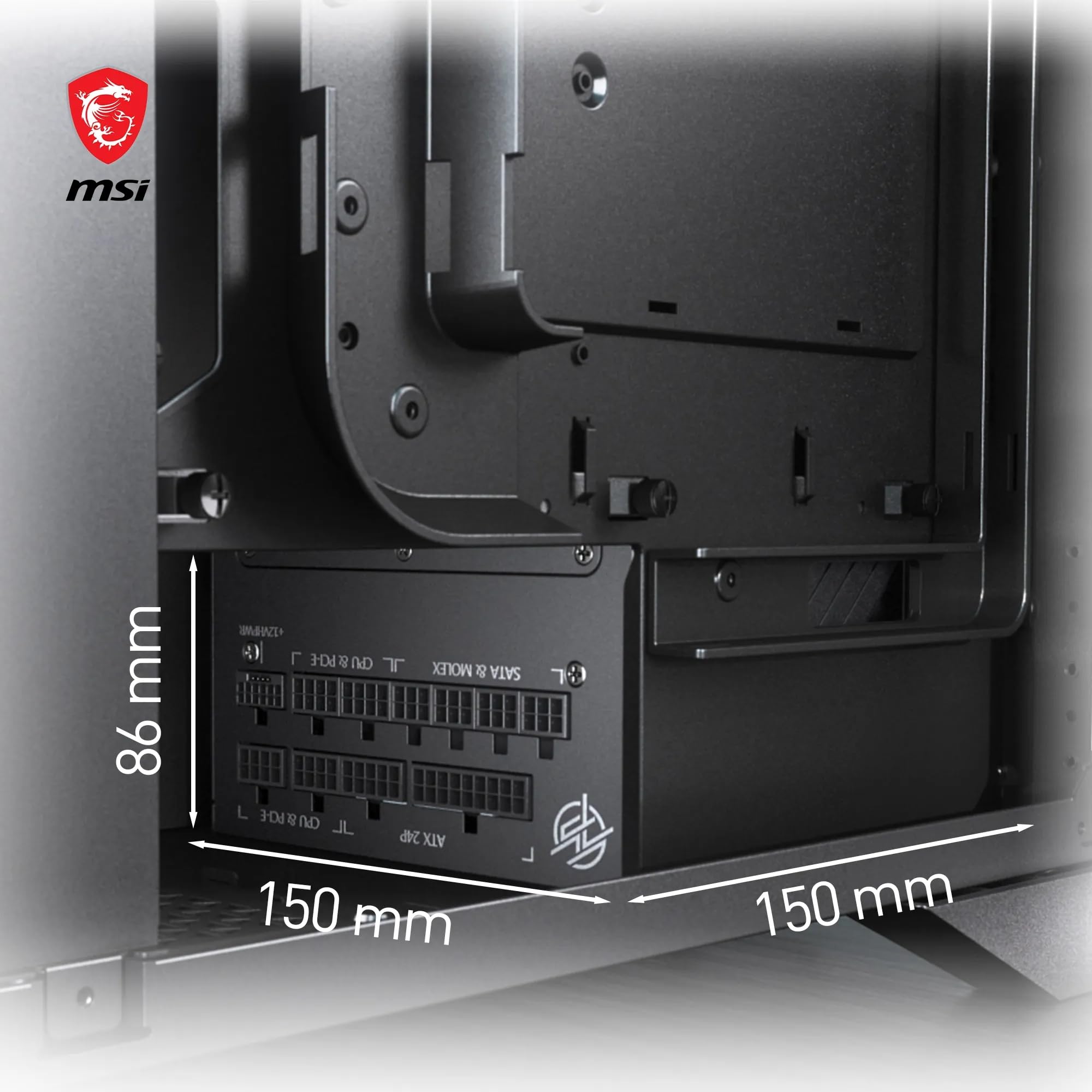 MSI PSU MPG A1000G PCIE5 1000W 80+ GOLD POWER SUPPLY : Amazon.com