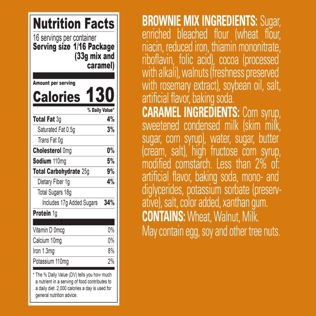 Ghiradelli Turtle Brownie Mix 18.5 oz
