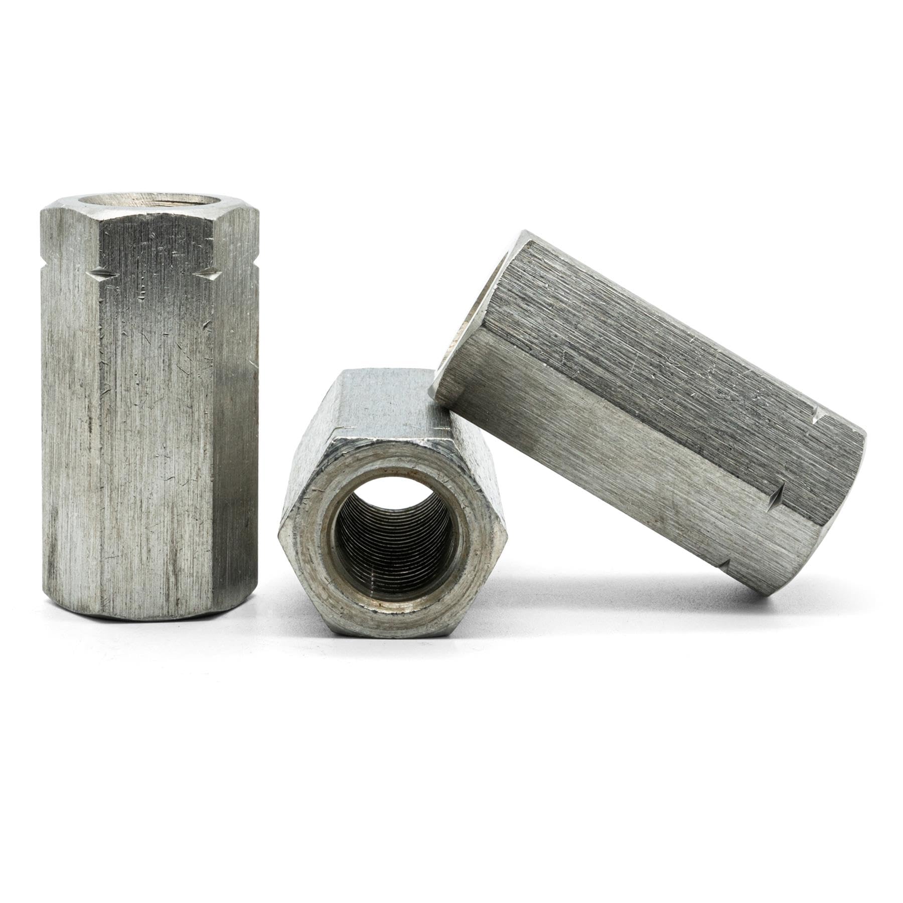 Hippo Hardware M6 (6mm X 30mm) Hex Studding Connector Nuts Rod Bar Couplers A2 Stainless Steel (Pack of 30)