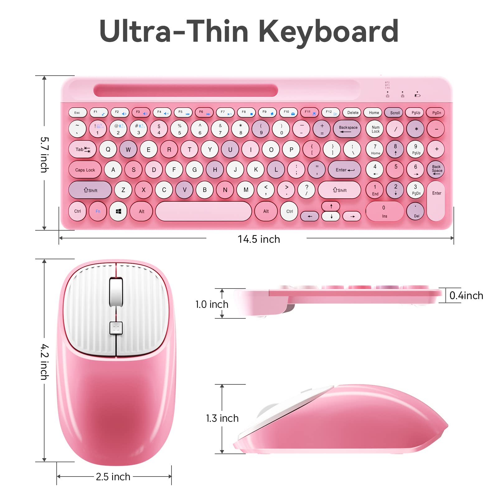 Combo de teclado e mouse sem fio, teclado ergonômico de 2,4 G, teclado Combo de teclado e mouse sem fio, teclado ergonômico de 2,4 G, teclado