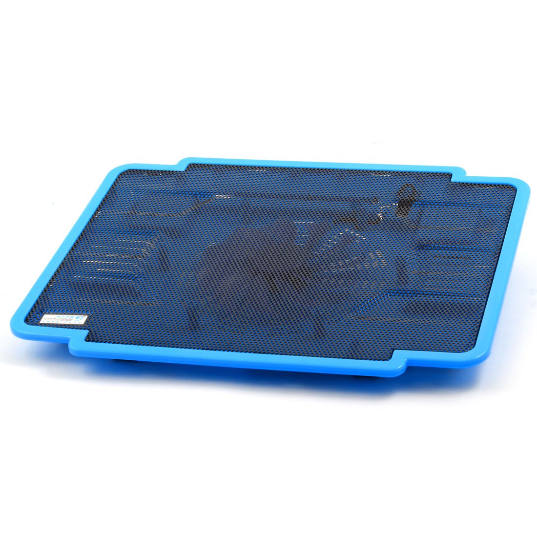 Generic Tablet Ultra Slim LED Light Radiator Cooling Pad Blue w Cooling Fans for 14 Inch Laptop