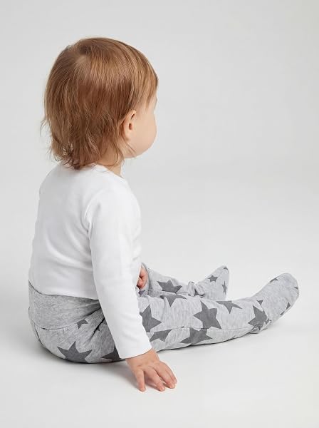 TupTam Pantalón con Pies de Bebé NIños NIña Pack de 5 - 4