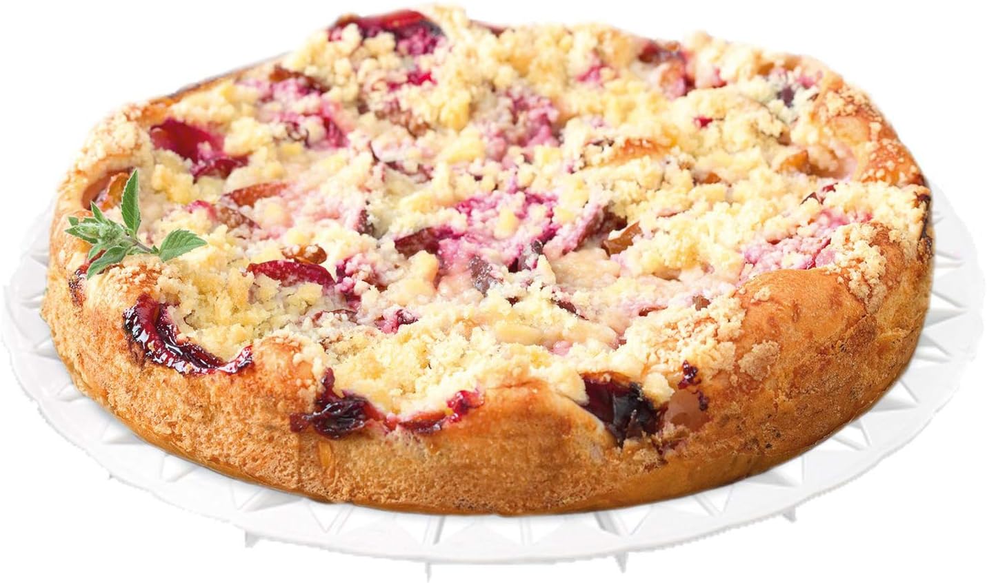 Westmark Cake Cooling Rack For Cooling Down Freshly Baked Cakes, 12.6 Inch, White