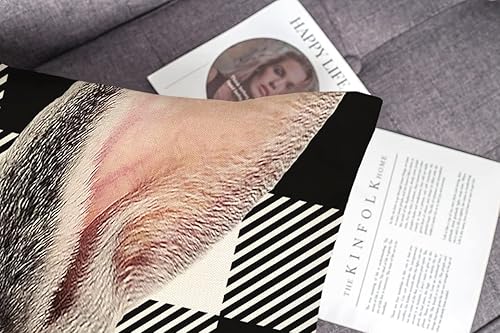 Miniatura 7 de Juego de 4 fundas de almohada de Pascua de 16 x 16 pulgadas decoraciones de Pascua para almohadas de granja de primavera almohadas decorativas de