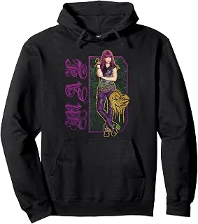 Disney Descendants 2 Mal Paint Drip Poster Pullover Hoodie